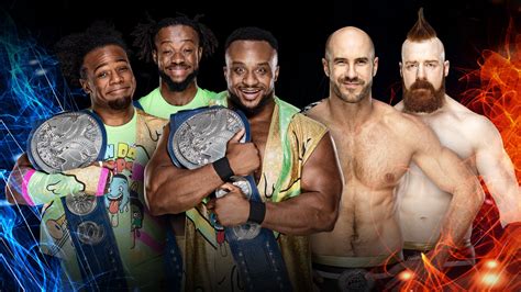 Smackdown Tag Team Champions The New Day Vs The Bar Wwe