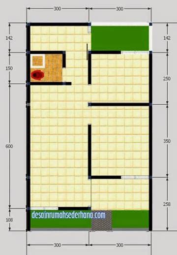 Desain rumah tipe 90 di lahan 10x15 meter. Desain Rumah Sederhana Minimalis Untuk Luas Tanah 60 M2