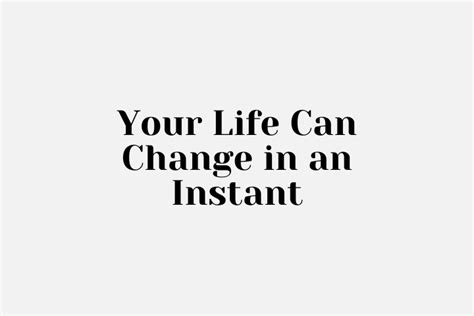Your Life Can Change In An Instant — Omar Itani