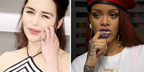 Celebs Who Have Finger Tattoos