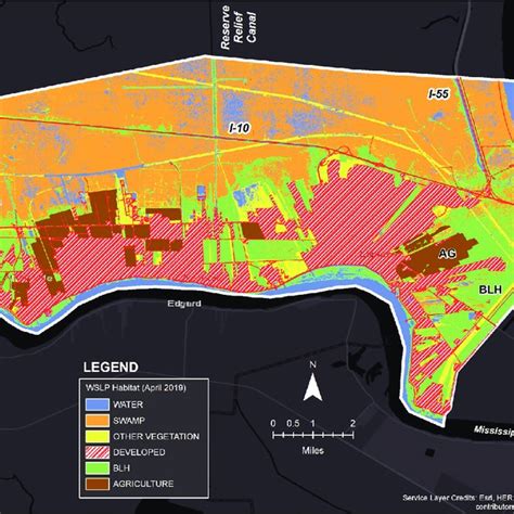 West Shore Lake Pontchartrain Project Habitat Classification Data Using