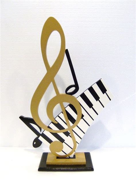 Music Note Centerpieces Music Party Decorations Music Art Diy Music