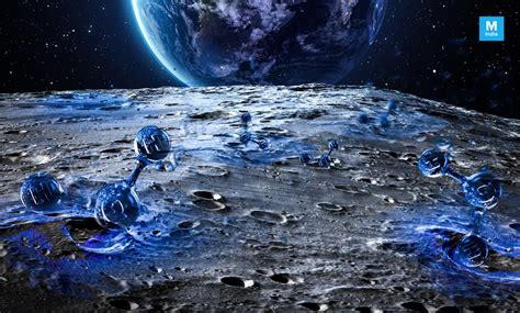 There Are Water Molecules On The Surface Of The Moon And They Are