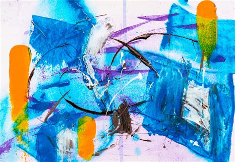 Cropped Abstract Painting Acrylic Acrylic Paint 1684430 The