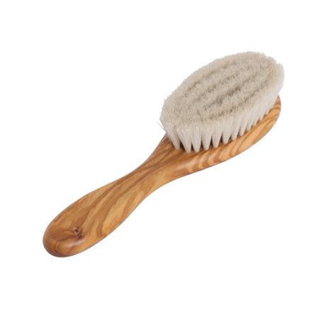 Natemia premium wooden baby hair brush and comb set. Wooden Baby Hair Brush | The Blue Door