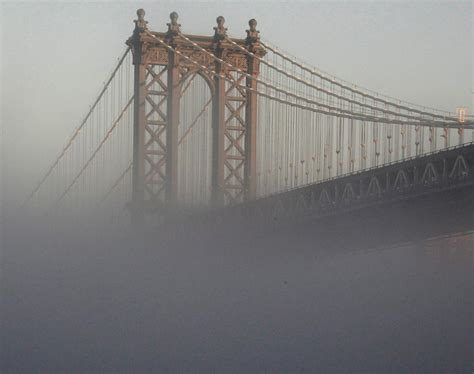 The Manhattan Bridge New York City Photos New York City Shrouded