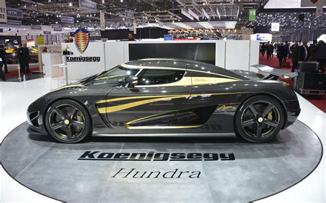 One Off Koenigsegg With Gold Leaf Inlays Celebrates 10 Years 100 Cars
