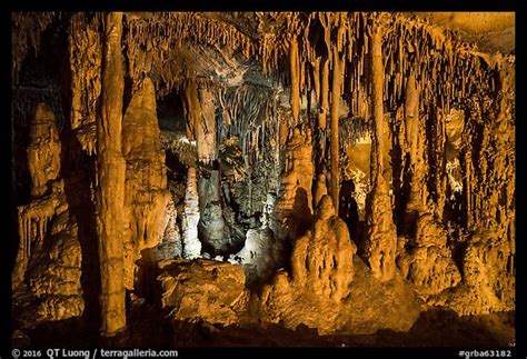 Picturephoto Marble Cave Formations Lehman Cave Great Basin
