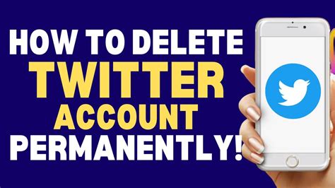 How To Delete Twitter Account Permanently 2023 Youtube