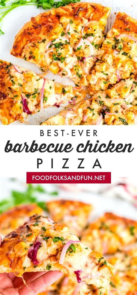 This Homemade Bbq Chicken Pizza Recipe Is A Tasty California Pizza