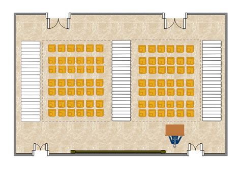 Create A Seating Plan For Lecture Hall