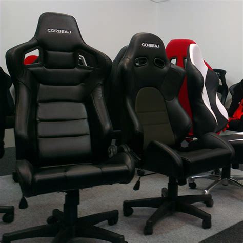 Adjustable Back Office Racing Chairs With Race Car Inspiration Gsm