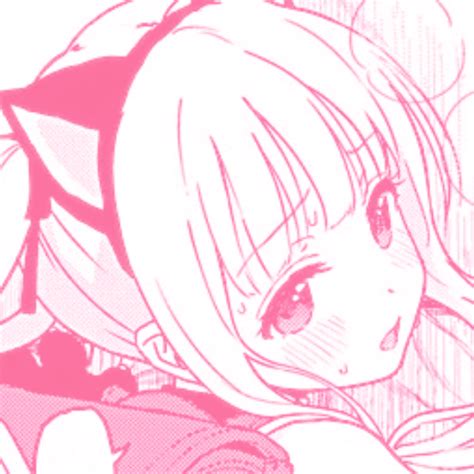 Kawaii Pink Anime Girl Pfp