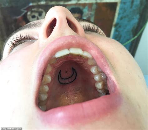 artist who specialises in tattooing the roof of people s mouths shows off his unique artwork