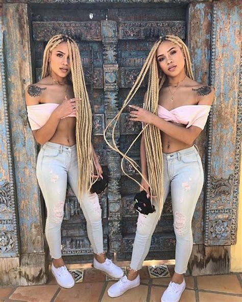 Cool Blonde Box Braids Hairstyles To Try Beauty In Box