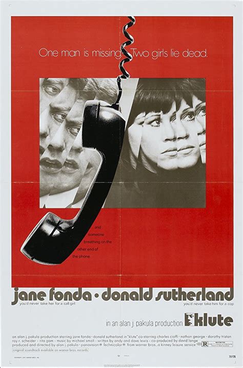 While picking one of the average poster sizes listed above may ensure you have the most options for printing, framing, displaying, or mailing your poster. Klute (1971) movie poster - Fonts In Use