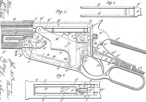 Winchester Model 1895 Us Patent No 549345 Drawings And Resources