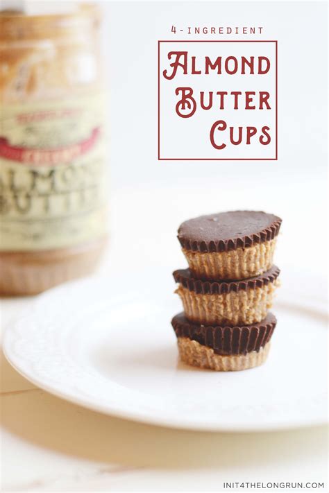Easy Almond Butter Cups