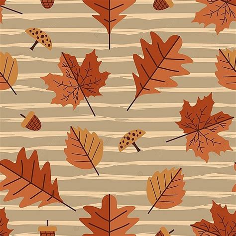 Autumn Leaves Seamless Vector Hd Png Images Autumn Leaves And Foliage