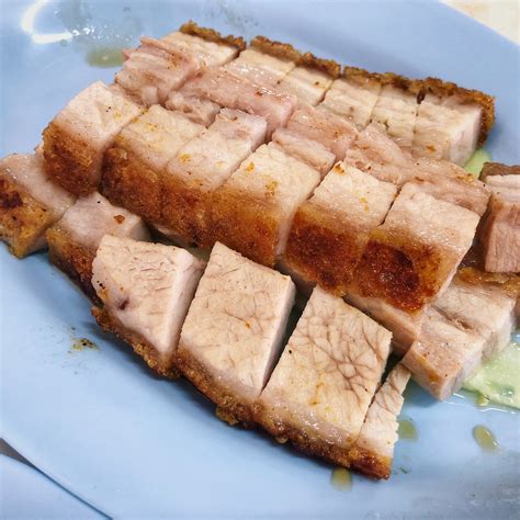 Roast Pork Belly Siew Yuk At Wong Kee 王美记 Burpple