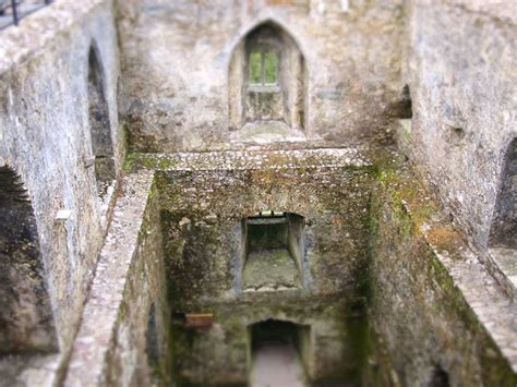 The Inside Of Blarney Castle From The Top Of A Very Windy Narrow