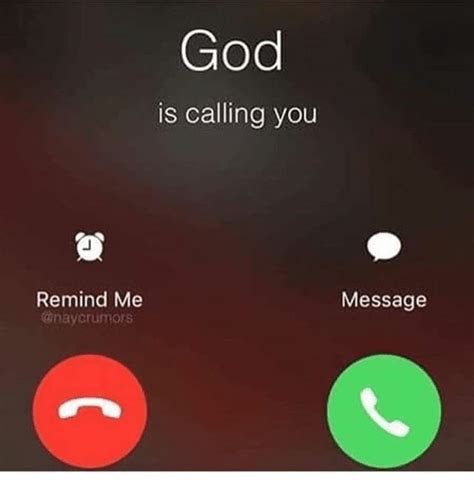 The release comes on the heels of the norwegian producer announcing his residency at. God Is Calling You Remind Me Message Conaycrumors | God ...