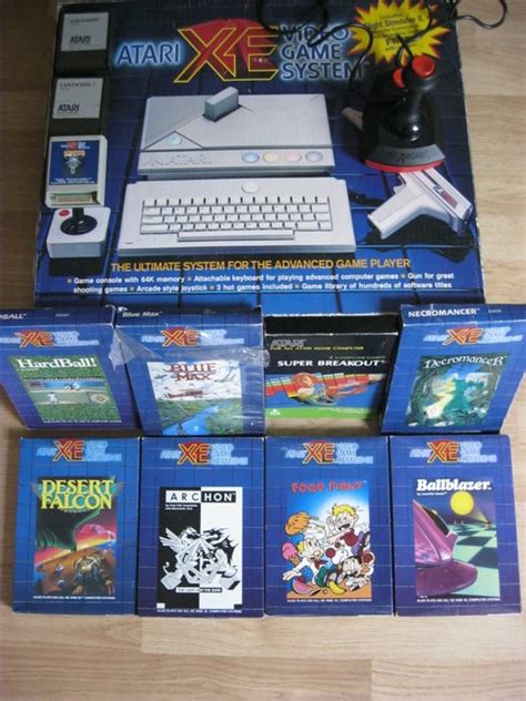 Atari Xe Video Game System Incl 11 Losse Games En Extra Catawiki