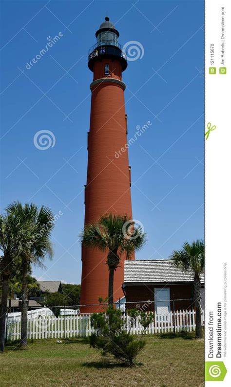 South View Of Ponce De Leon Inlet Lighthouse Editorial Image Image Of