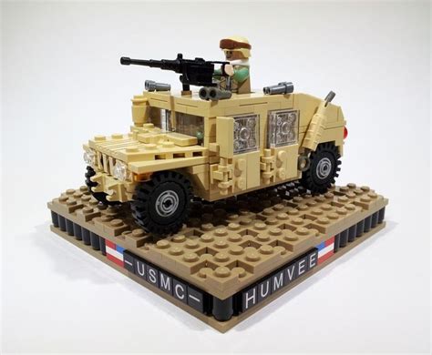 Usmc Humvee Lego Military Lego Soldiers Lego Army