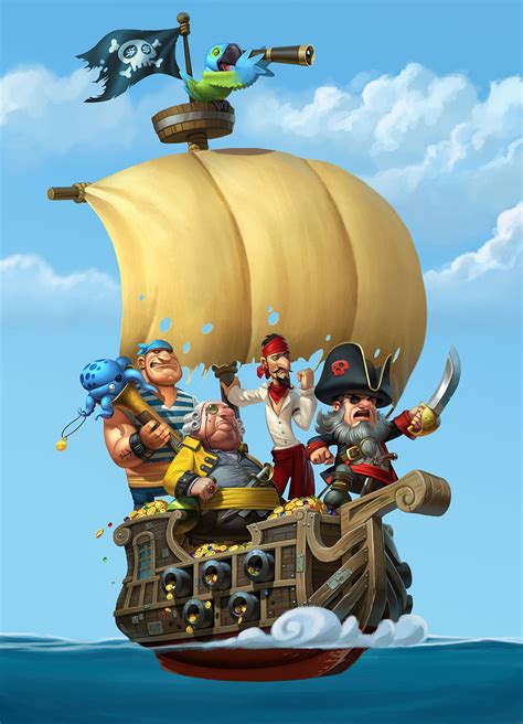 Pirates Of The High Fees Campaign On Behance Pirate Games Pirate Art Pirate Theme Pirate