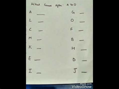The teacher then shows the s a card with an adverb written on it, such as slowly. Worksheets for nursery class - YouTube