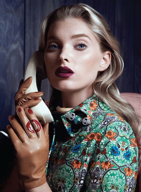 As the couple soaked in. Elsa Hosk Serves Hitchcock Inspired Beauty in Vogue Mexico ...