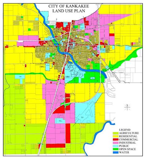 Planning Maps City Of Kankakee Land Use Plan Planning Maps How To