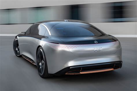 Mercedes Benz Vision Eqs Concept Car Body Design