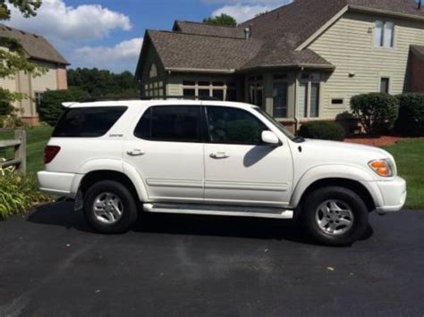 Large selection of the best priced toyota sequoia cars in high quality. Purchase used 2002 Limited White Toyota Sequoia in Holland, Ohio, United States, for US $7,500.00