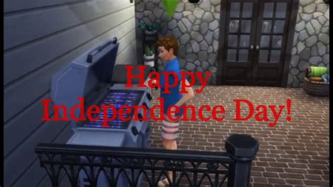 Happy 4th Of July The Sims 4 Game Youtube