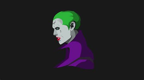 Suicide Squad Joker Minimalism Hd Superheroes 4k