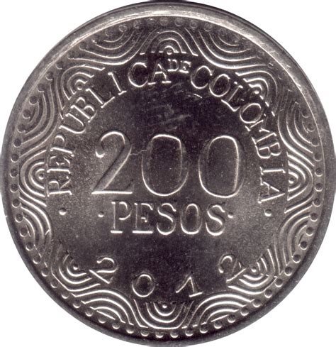 200 Pesos Colombia Numista