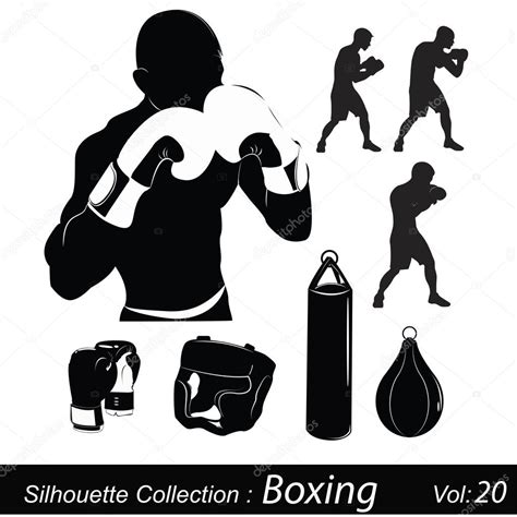 Vector Illustration Box And Boxing — Stock Vector © Catavic 14777505