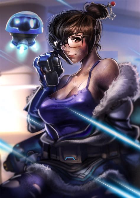 Mei And Snowball Overwatch And 1 More Drawn By Kennyhkartist Danbooru