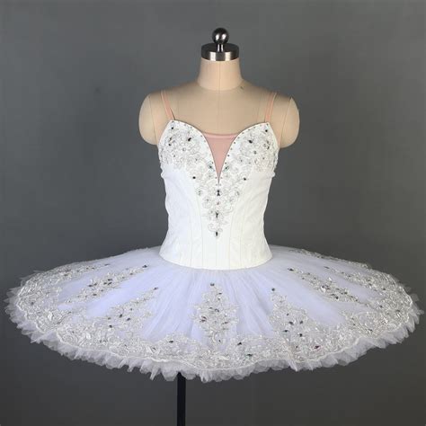 B19012 Dance Favourite High Quality White Ballet Tutus Girl Tutu