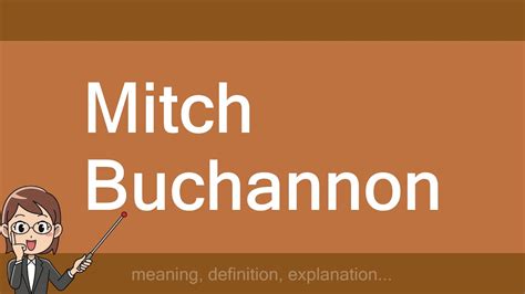 Mitch Buchannon Youtube