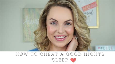 How To Cheat A Good Nights Sleep For The Exhausted Elle Leary Artistry Youtube