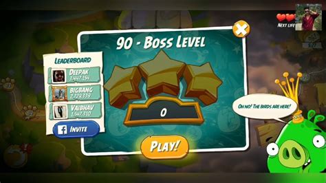 Angry Birds 2 Solution Level 90 Boss Level Youtube