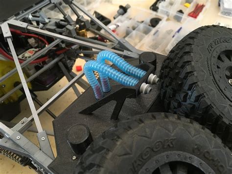3d Printed 110 Remote Controlled Trophy Truck Scale Rc Suspension