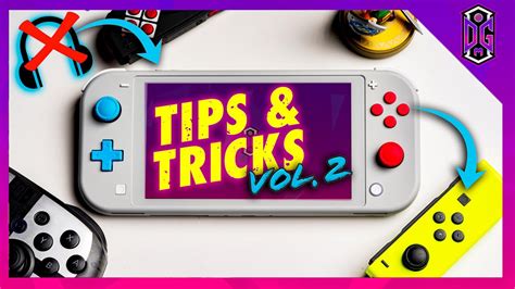Nintendo Switch And Switch Lite Tips And Tricks Vol2 Youtube