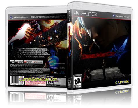 Devil May Cry 4 V2 Sony Playstation 3 Ps3 Empty Custom