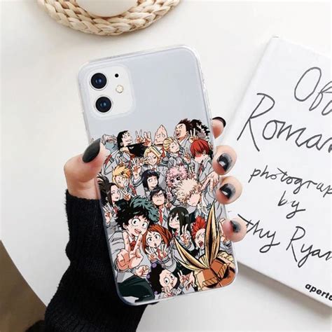 Anime Phone Case Anime My Hero Academia Deku Bakugou Boku No Etsy