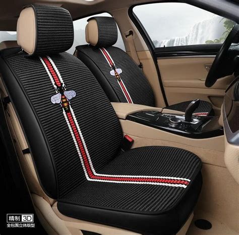 Not all seat covers are ideal for pups, but our canine seat covers are rugged, comfortable. $191.52 Beautiful Ice Silk Fashion Gucci Bee Car Seat ...
