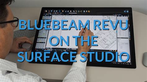Bluebeam Revu On The Surface Studio Youtube